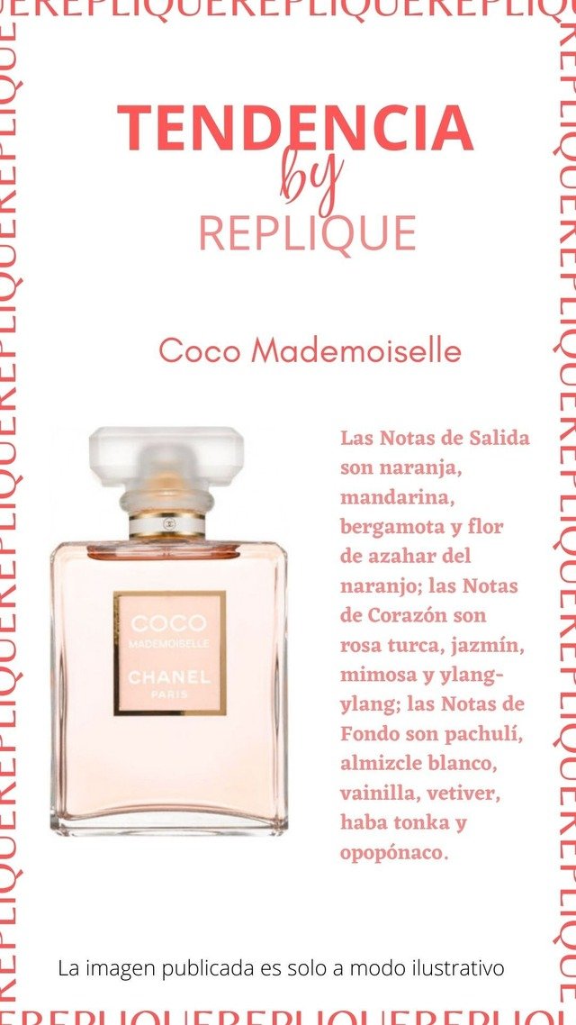 Replique Fragancias Coco Mademoiselle - Replique Fragancias