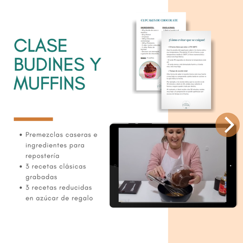 Budines, muffins y cupcakes