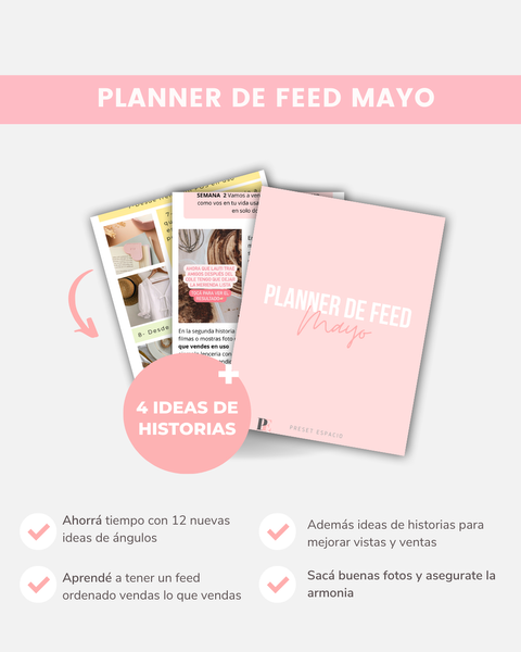 Planner de feed mayo