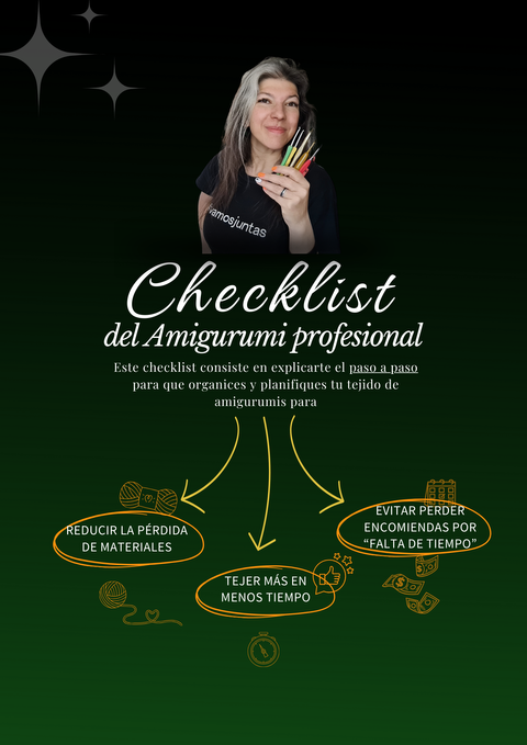 CHECKLIST del Amigurumi Profesional por Mariel Figueroa