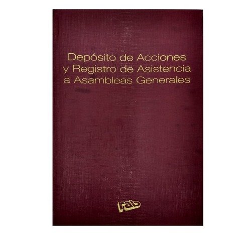 Libro Rab Dep. Acciones y Reg. Asist a A.G. TD-50 Folios 2313