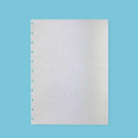 Repuesto Cuaderno Inteligente 20x27,5cm Punteado Fondo Gris