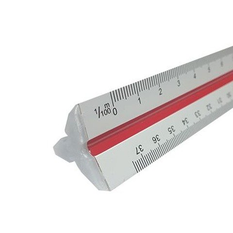 Escalimétro Kontec Metálico 10cm