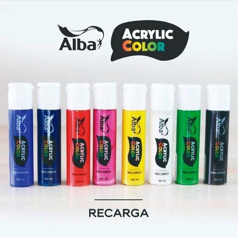 Alba Acrylic Recarga Marcador Común 30ml
