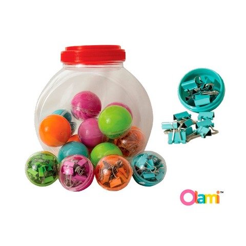 Super Clips color Olami Balls 15mm x20