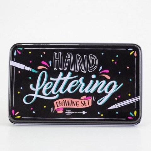 Marcador Nuwa Hand Lettering Drawing Set Lata x8 265-001