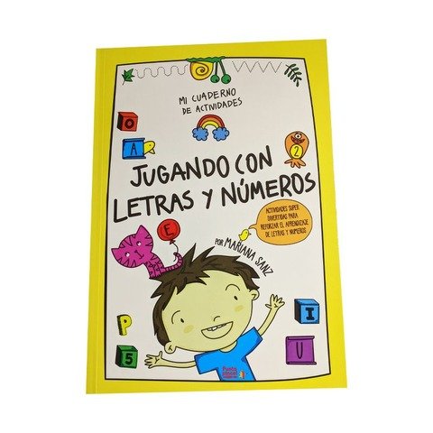 Libro para Colorear Infantil Colección Mi Cuaderno de... Letras y Números
