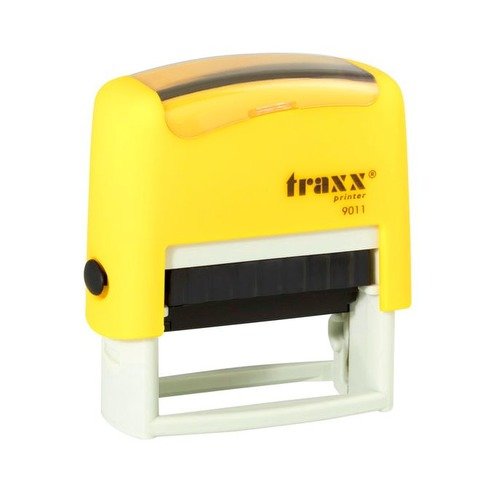  Promo sello completo Traxx (9011) + 3 líneas de texto Amarillo