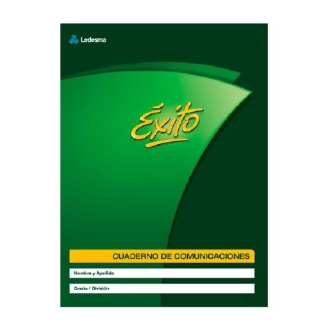 Cuaderno Escolar Comunicaciones Exito 16x21 24hjs