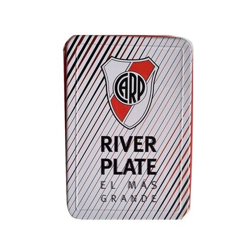 Cartuchera Canopla Lata Mooving 1 Piso River Plate El Más Grande