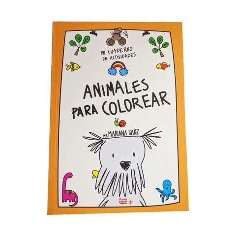 Libro para Colorear Infantil Colección Mi Cuaderno de... Animales para Colorear