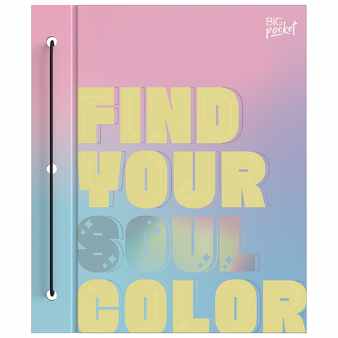 Carpeta Nº3 Dos Tapas PPR Pastel - Find your soul color