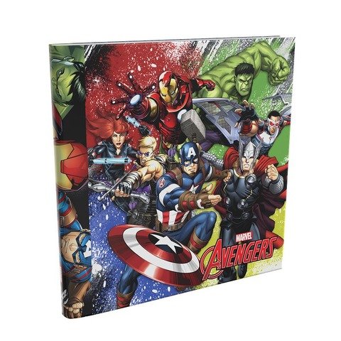 Carpeta Nº3 3x40 PPR Avengers 7 Personajes