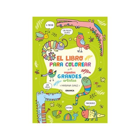 Libro Infantil para Colorear Pequeños Grandes Artistas