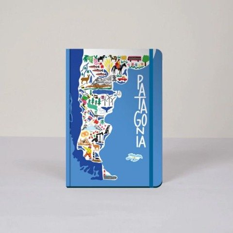 Cuaderno Fera Cosido 14x20cm Punteado con Elástico Patagonia