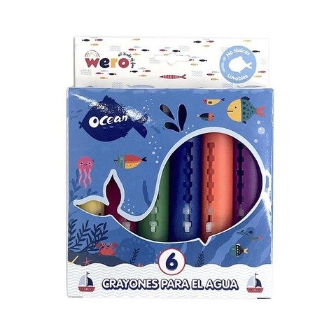 Cera Crayon para el Agua wero x6 (2130)