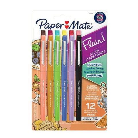 Marcador Paper Mate Flair Scented x12