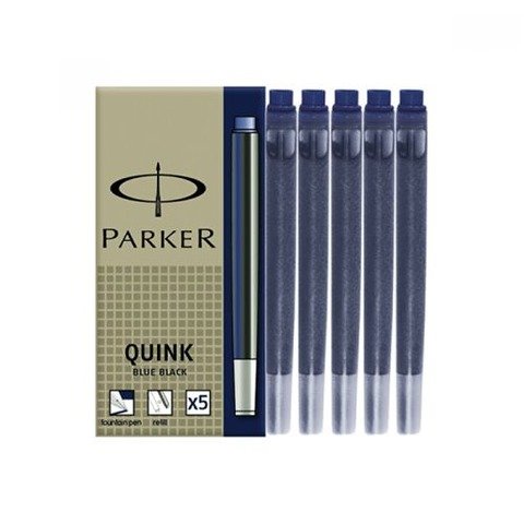 Cartucho Para Pluma Parker x5u Color Azul-Negro