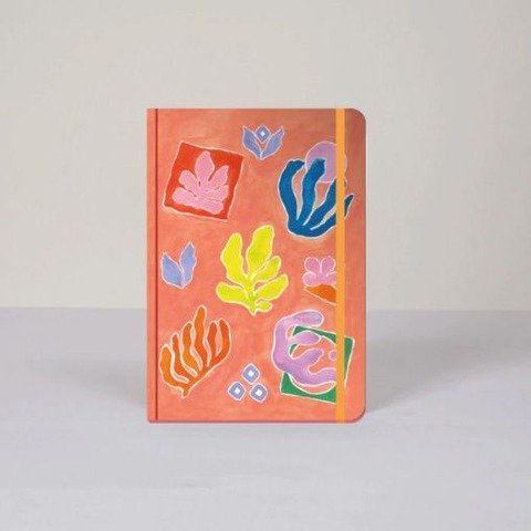 Cuaderno Fera Cosido 14x20cm Punteado con Elástico Matisse