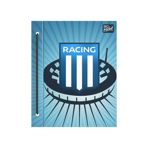 Carpeta N°3 dos tapas PPR Racing - Escudo con estadio