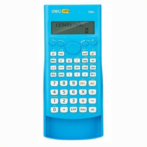 Calculadora Cientifica Deli E1710 (240Func) 12Dig. Celeste