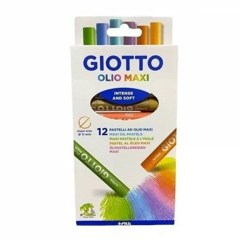 Pastel al Óleo Giotto x12 