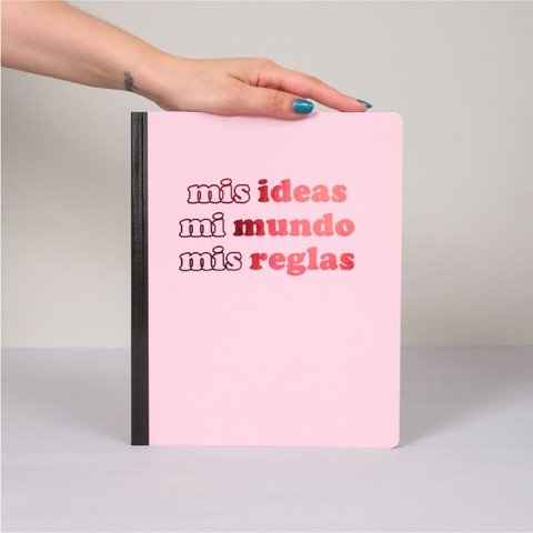 Cuaderno Fera Encuadernado 20x25cm Mis Ideas