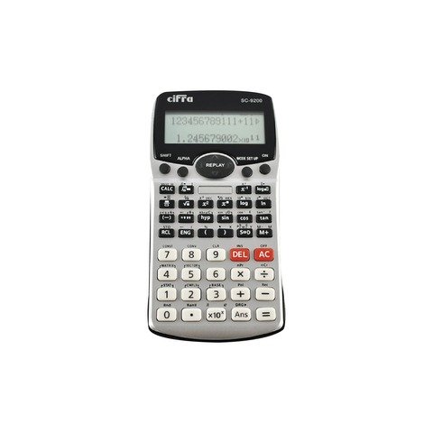 Calculadora Cifra Científica SC-9200 410 Funciones