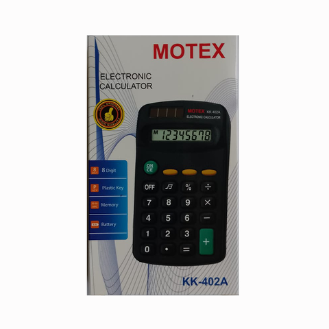 Calculadora Motex KK-402A (8 Digitos)