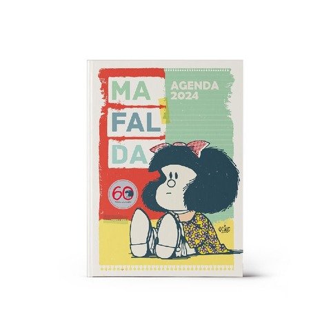 Agenda 2024 Granica Licencia Mafalda Nº8 Semanal