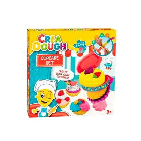 Caucho Masas Crea Dough Set Cupcake