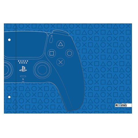 Carpeta N°5 Mooving Fortnite PlayStation Joystick Azul