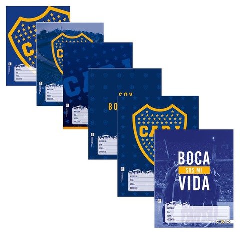 Separadores  N°3 x6 Mooving Fútbol: Boca Jrs. 1101111