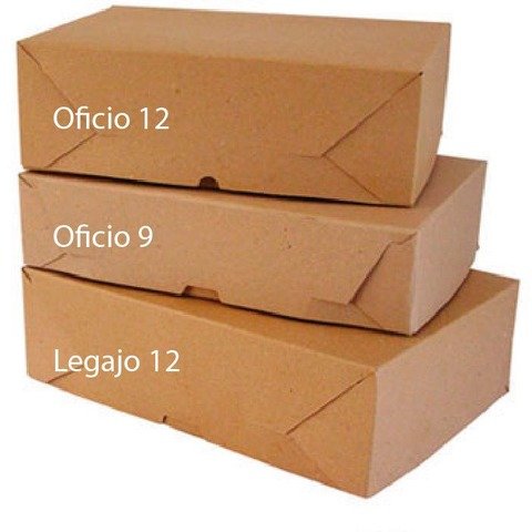 Cajas de Archivo de carton Oficio 9 (25x36x9cm)