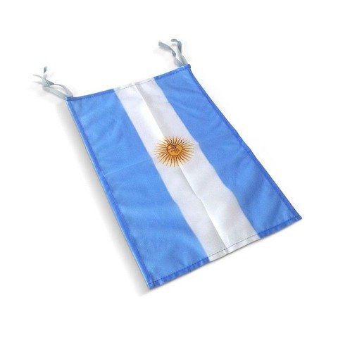 Bandera Argentina  60x130cm con sol (Apróx.)