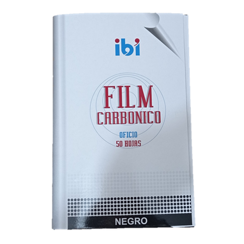 Carbónico Film Ibi Oficio Negro x10