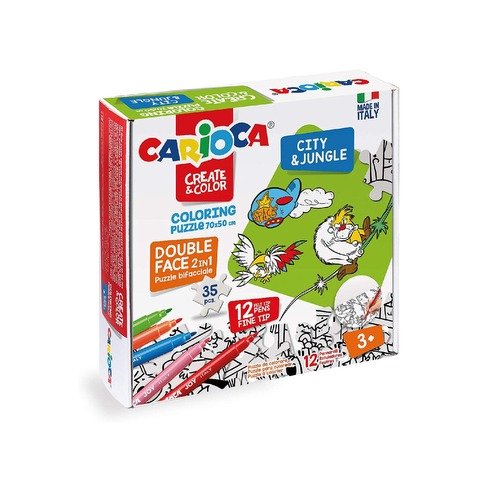 Carioca Set Puzzle +12 Marcadores 