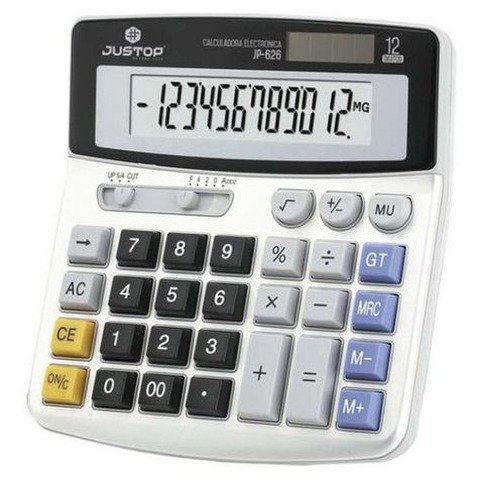 Calculadora Justop JP-626 12 Dígitos