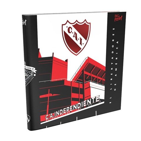 Carpeta Nº3 3x40 PPR Independiente - Estadio Libertadores de America