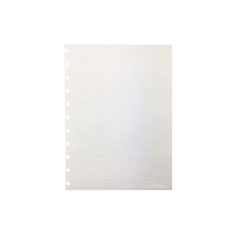 Repuesto Cuaderno Inteligente 20x27,5cm Rayado Lineas Blancas