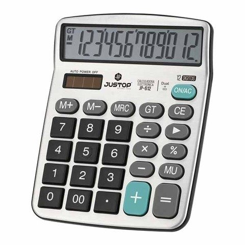 Calculadora Justop JP-612 12 Dígitos