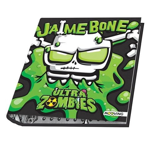 Carpeta Nº3 3x40 Mooving Ultra Zombies Jaime Bone
