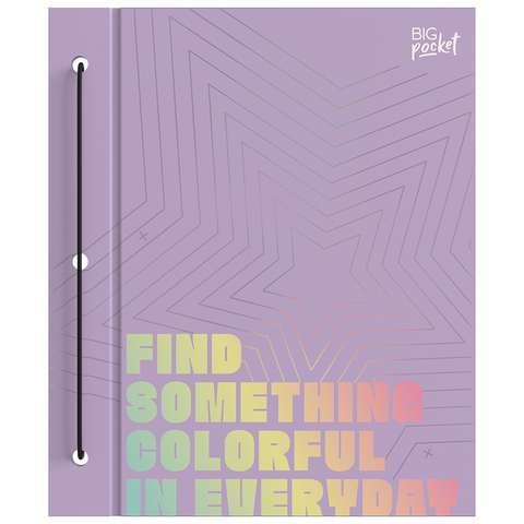 Carpeta Nº3 Dos Tapas PPR Pastel - Find Simething colorful in everyday                                       