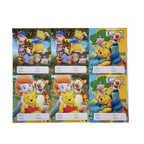 Separadores  N°3 x6 Disney Winnie the Pooh 