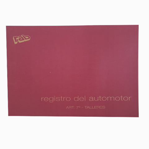 Libro Rab Registro del Automotor TF-48 Pág 2319/7