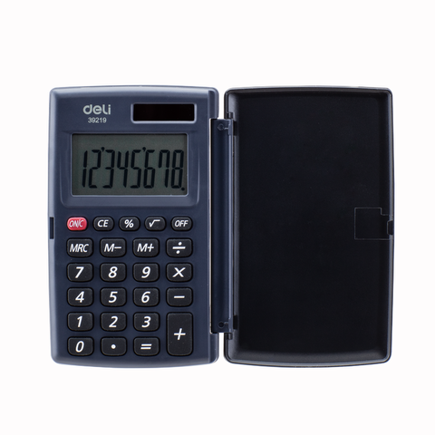 Calculadora Deli Easy E39219 Pocket Con Tapa (8 Digitos) Vertical