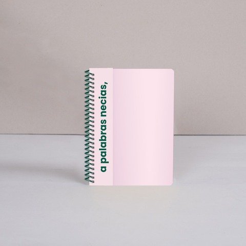 Cuaderno Fera A5 Espiralado Colorblock Rosa 