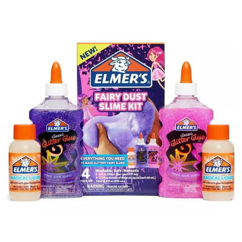 Adh. Glitter Elmers Kit para Slime 