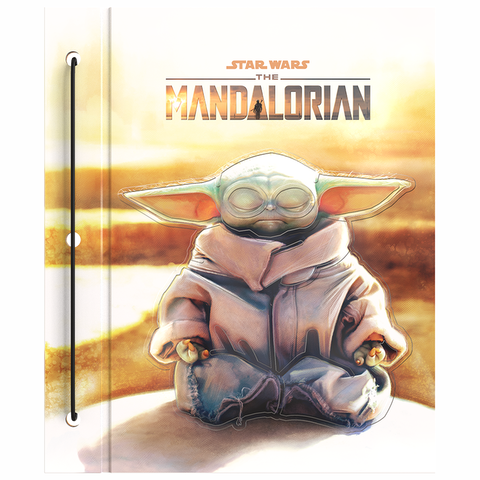 Carpeta N°3 dos tapas PPR Star Wars 2023 The Mandalorian Baby Joda