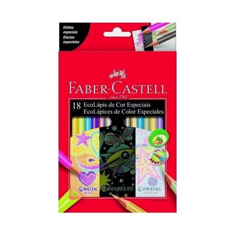 Lápiz Faber Castell Ecolápiz x18